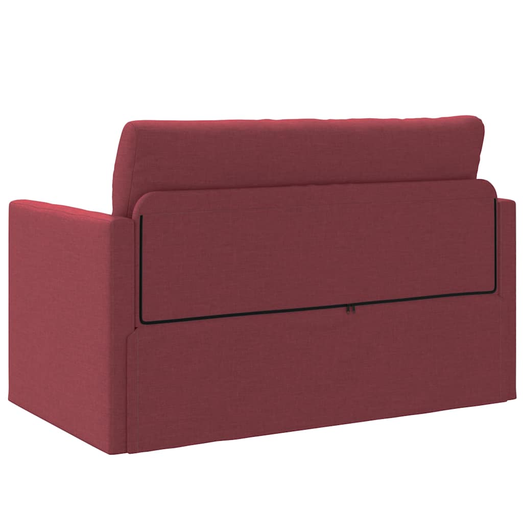 Canapé-Lit 110cm Bordeaux tissu - XIOS