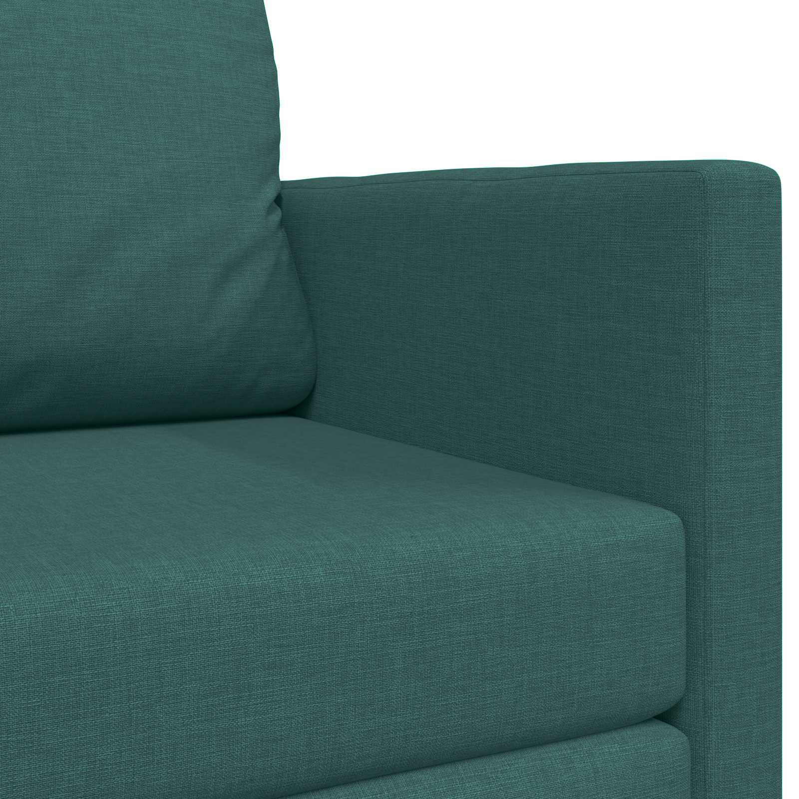 Canapé-Lit Vert foncé 124 x 71 x 78 cm tissu
