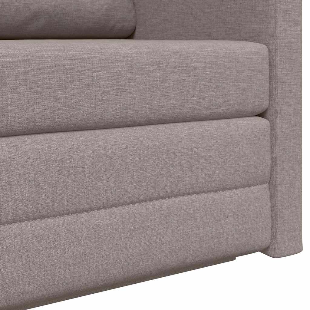 Canapé-Lit 110cm Taupe tissu - XIOS