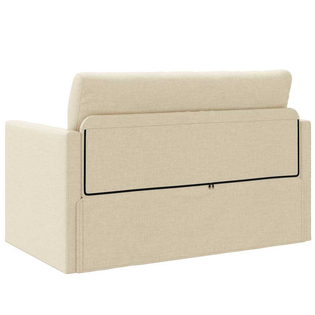 Canapé-Lit 110cm Crème tissu - XIOS