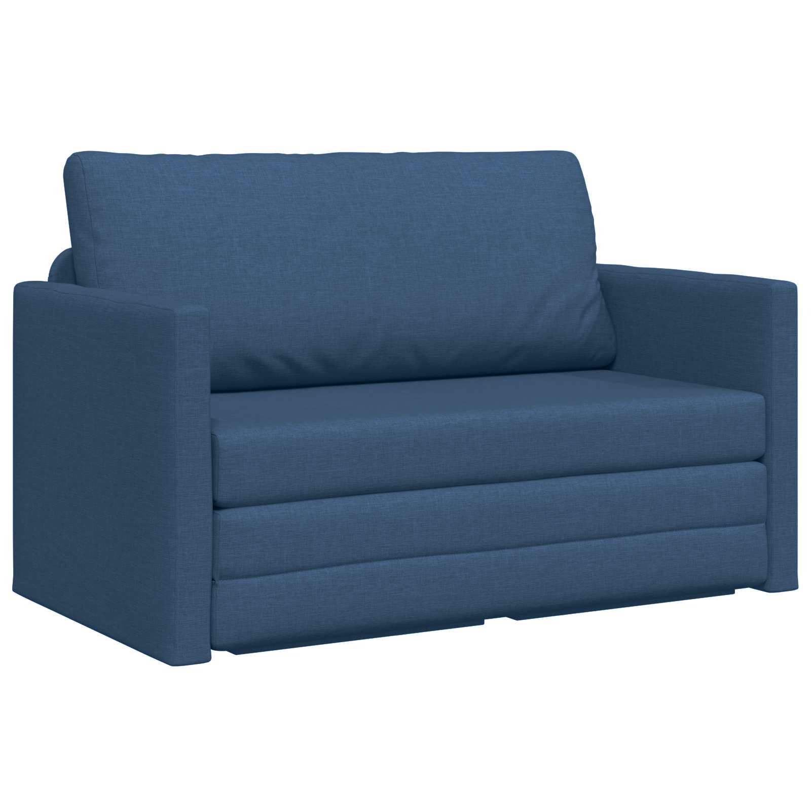 Canapé-Lit Bleu 124 x 71 x 78 cm tissu