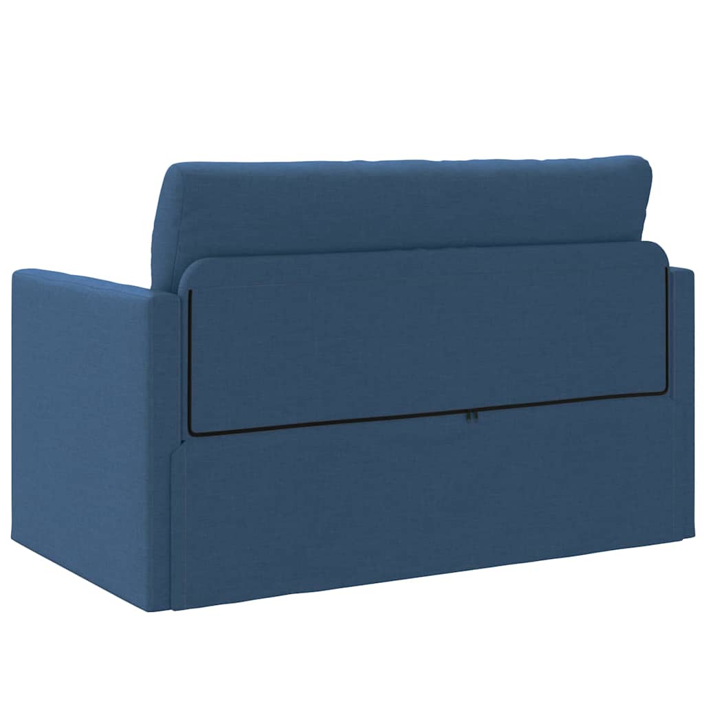 Canapé-Lit 110cm Bleu tissu - XIOS