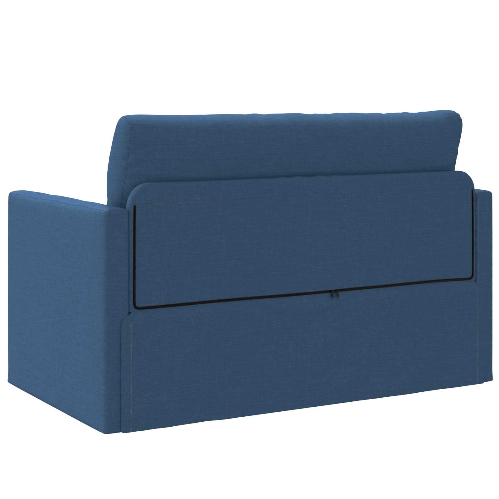 Canapé-Lit Bleu 124 x 71 x 78 cm tissu