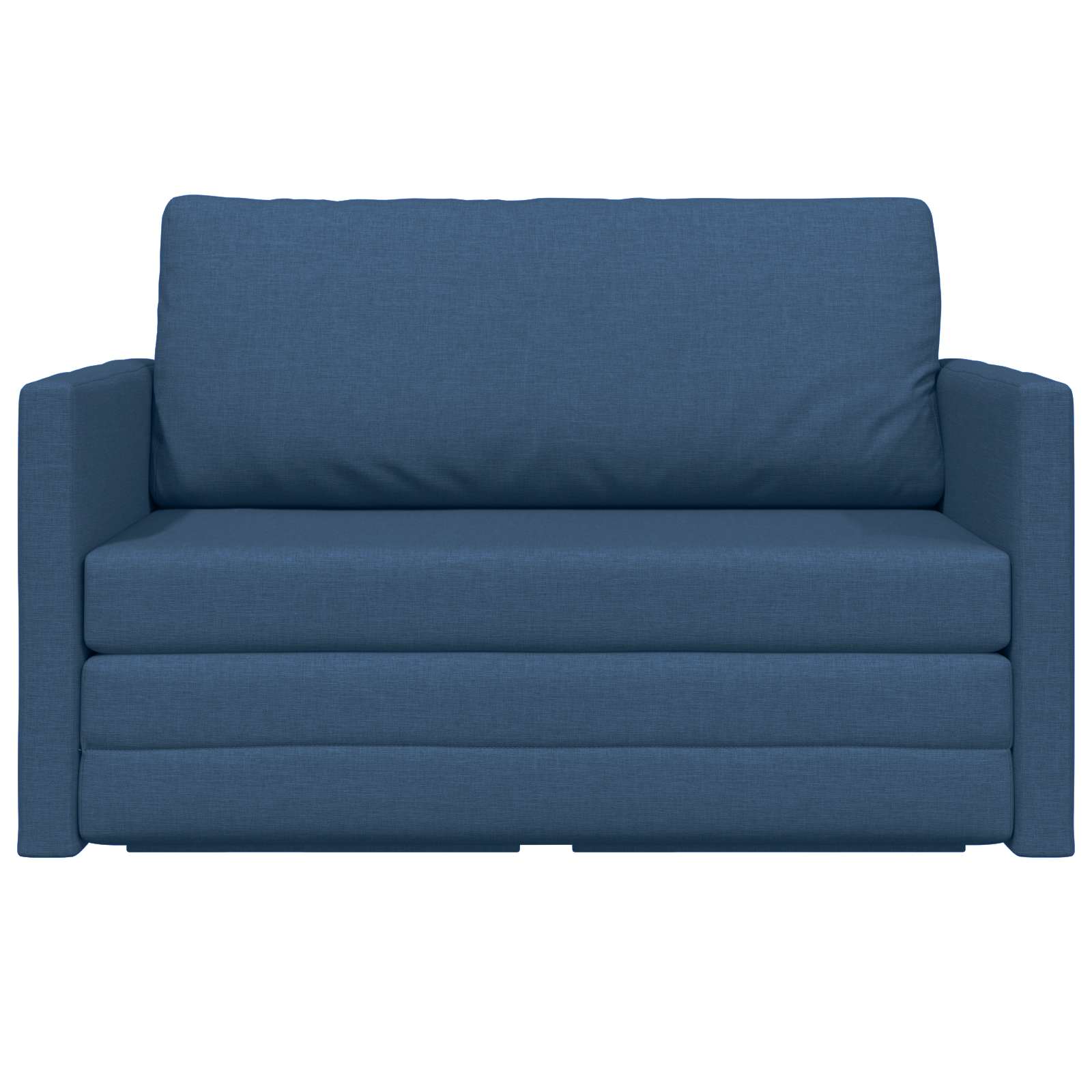 Canapé-Lit Bleu 124 x 71 x 78 cm tissu