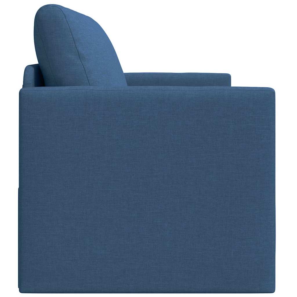 Canapé-Lit 110cm Bleu tissu - XIOS