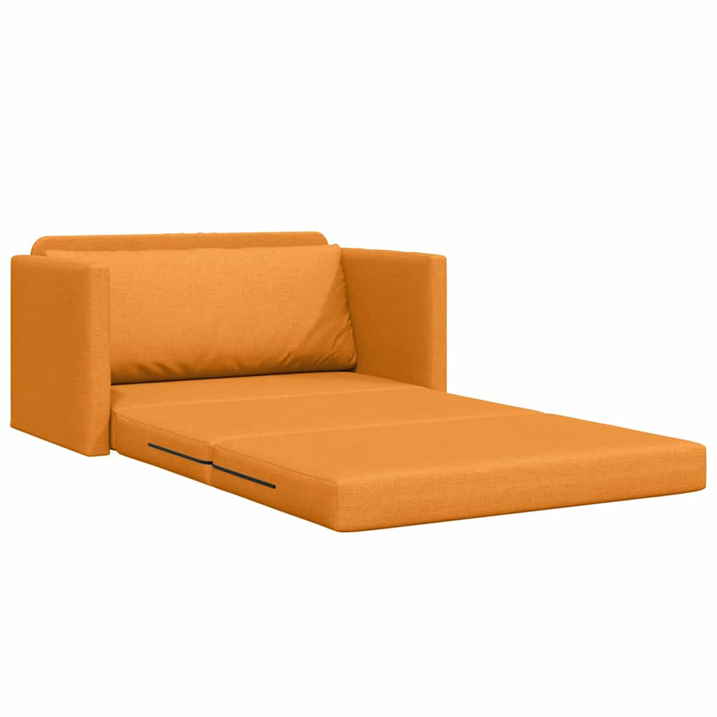 Canapé-Lit 110cm Jaune foncé tissu - XIOS