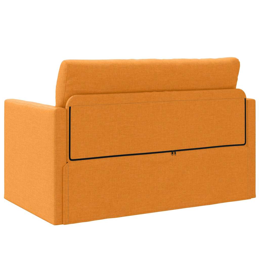 Canapé-Lit 110cm Jaune foncé tissu - XIOS