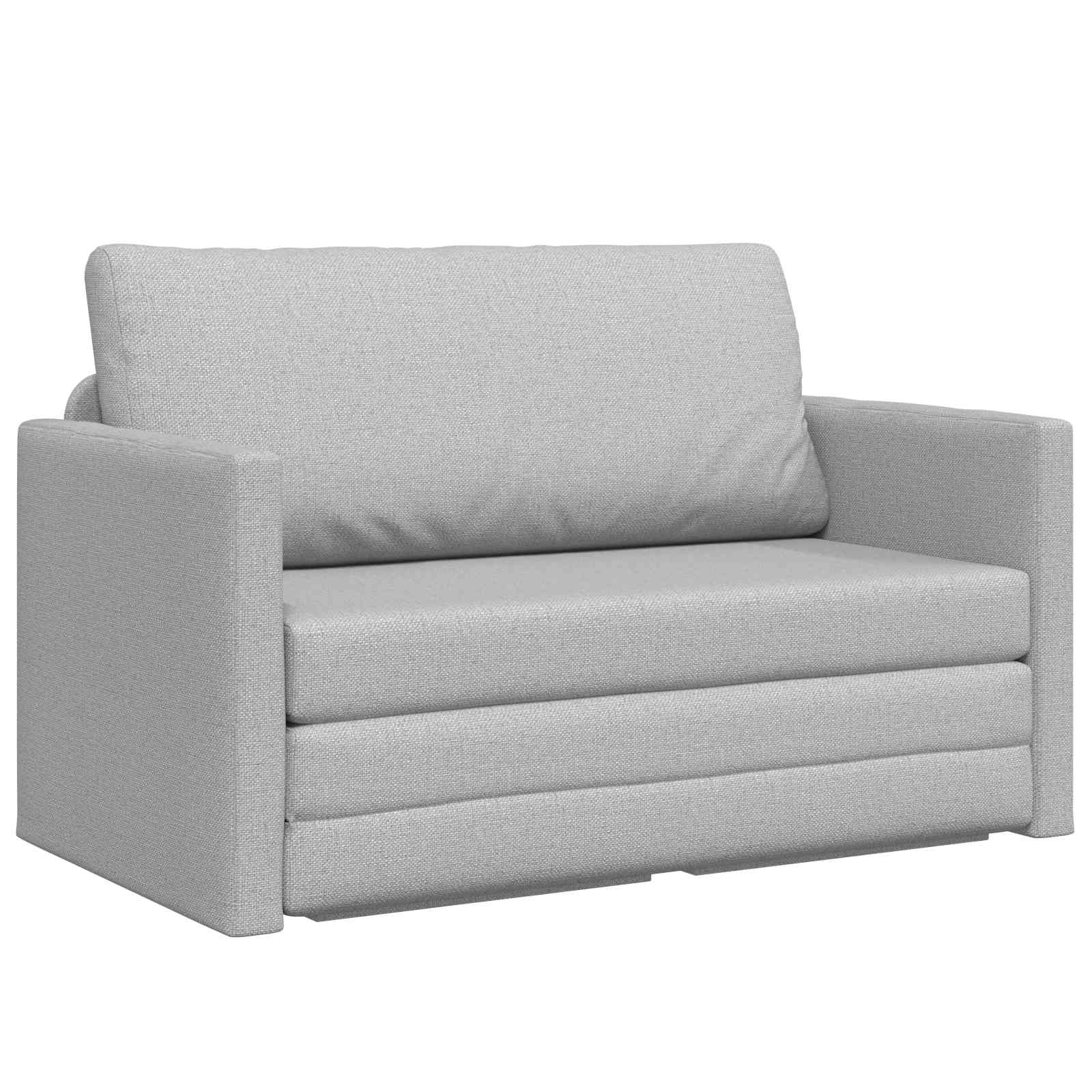 Canapé-Lit 110cm Gris nuage tissu - XIOS
