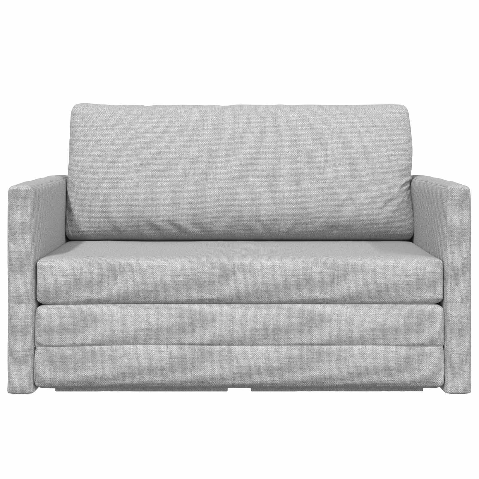 Canapé-Lit 110cm Gris nuage tissu - XIOS
