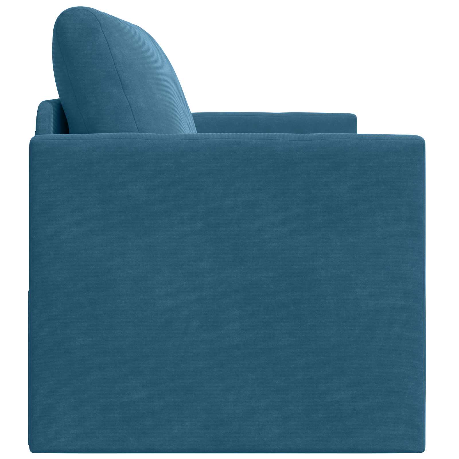 Canapé-Lit Bleu 124 x 71 x 78 cm Velours