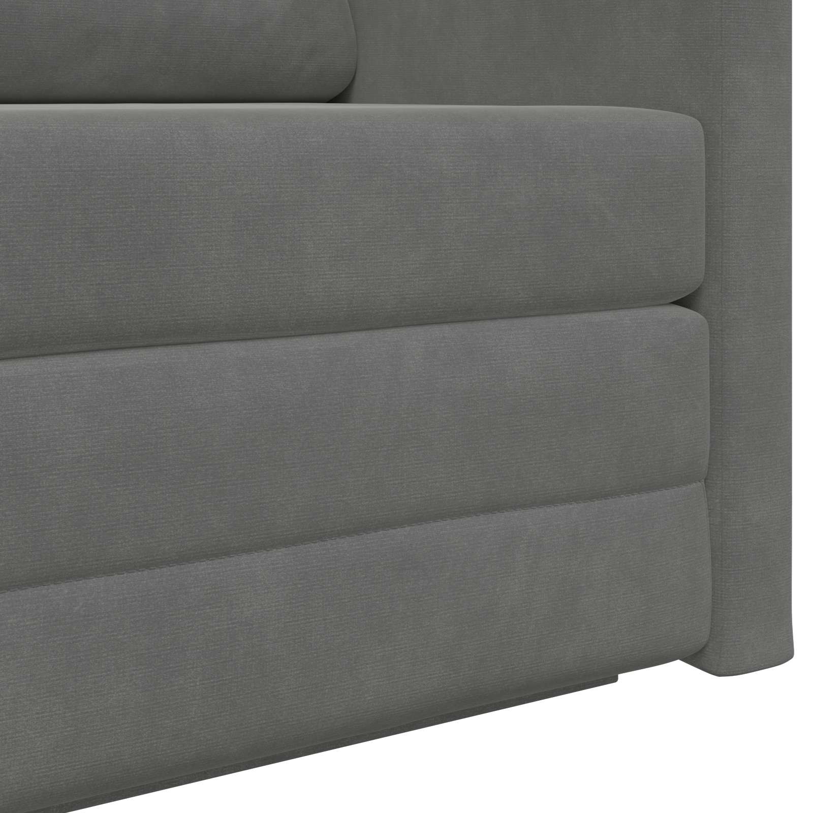 Canapé-Lit Gris foncé 124 x 71 x 78 cm Velours