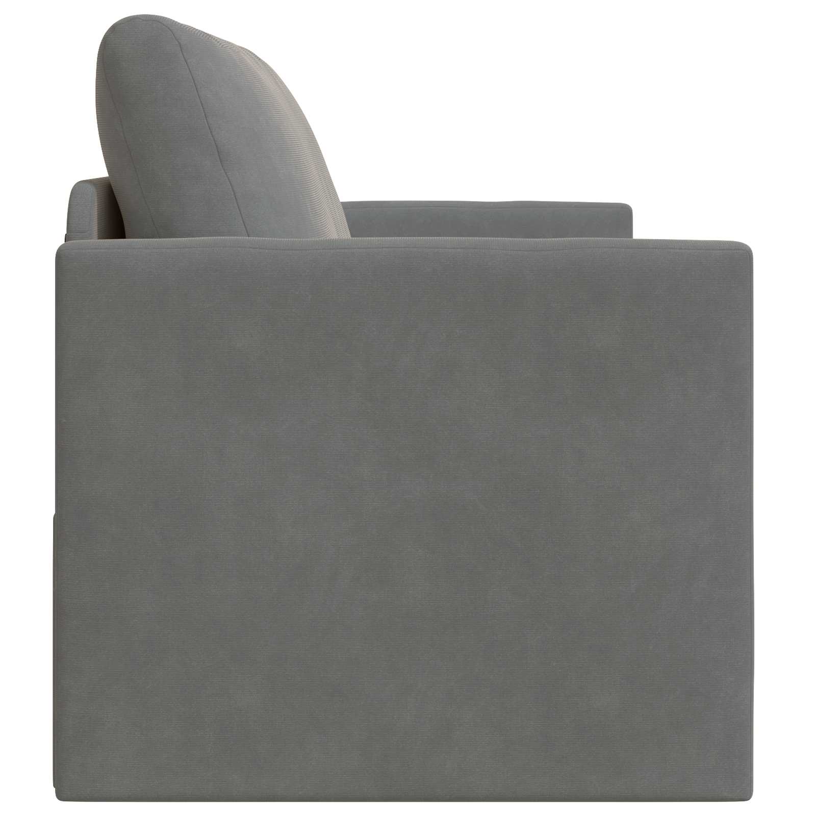 Canapé-Lit Gris foncé 124 x 71 x 78 cm Velours