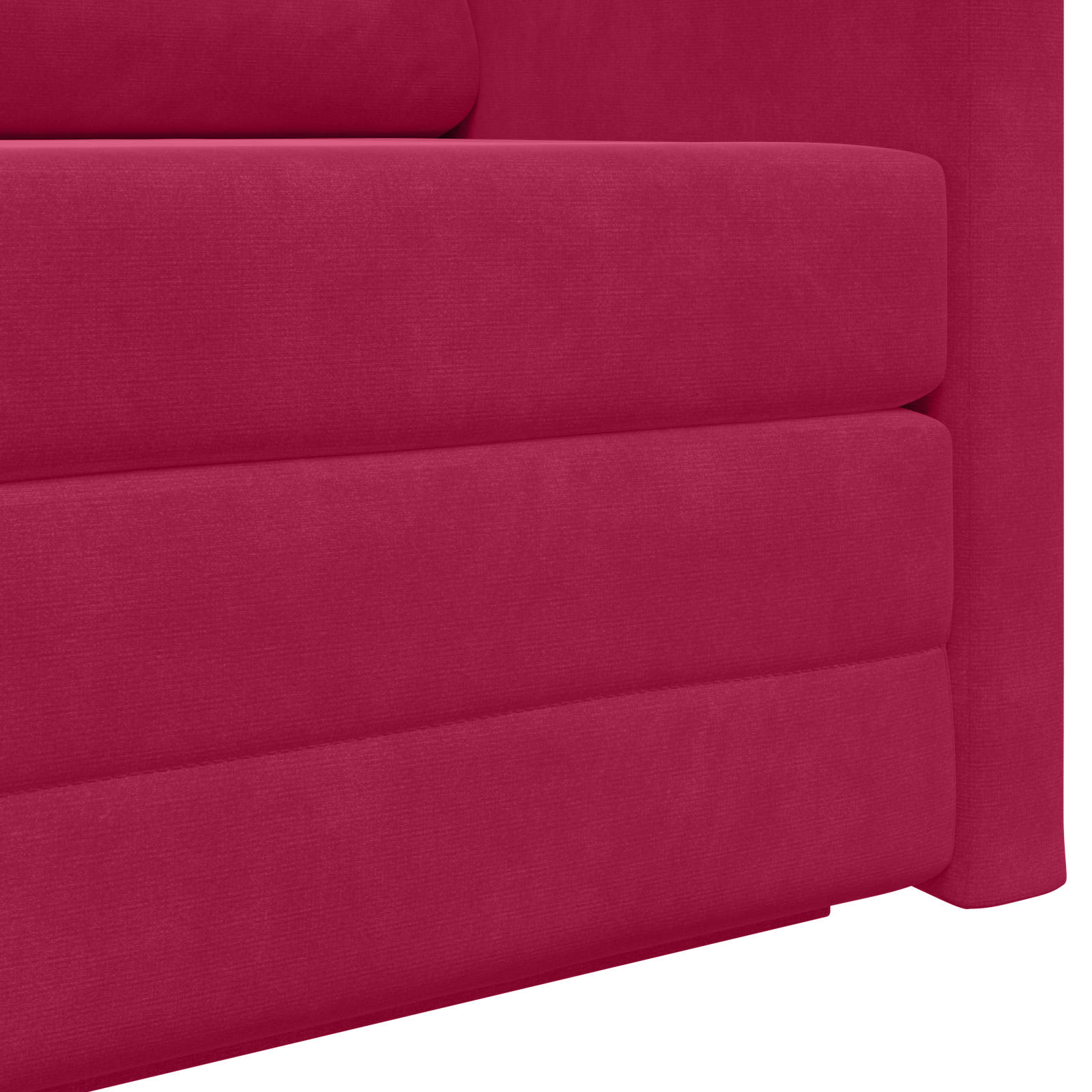 Canapé-Lit Bordeaux 124 x 71 x 78 cm Velours