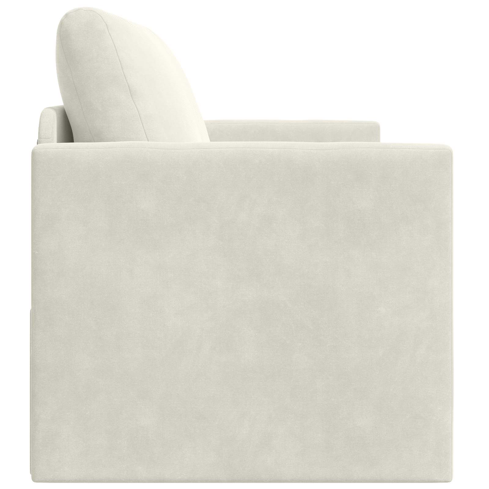 Canapé-Lit Crème 124 x 71 x 78 cm Velours