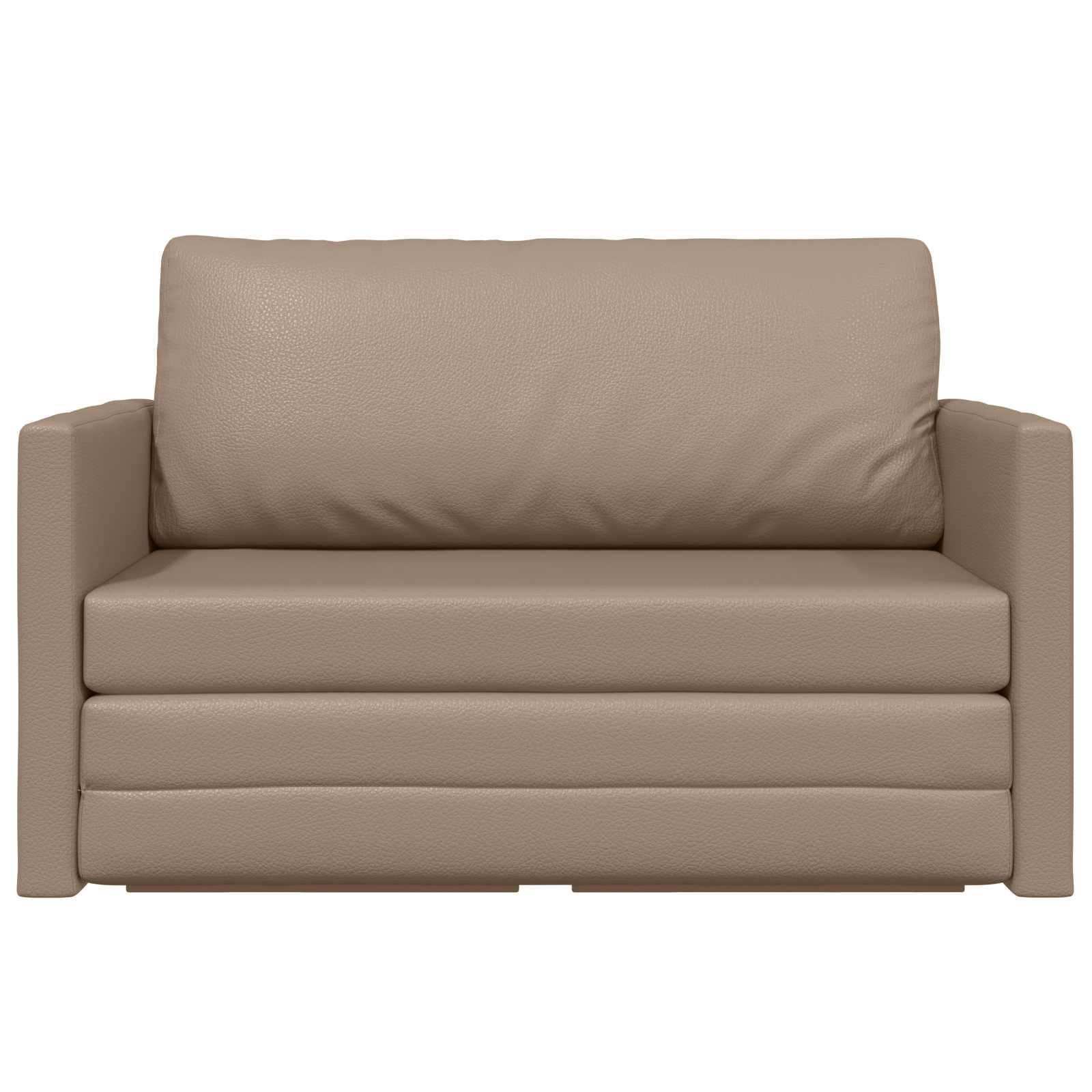 Canapé-Lit 110cm Cappuccino Simili cuir - XIOS