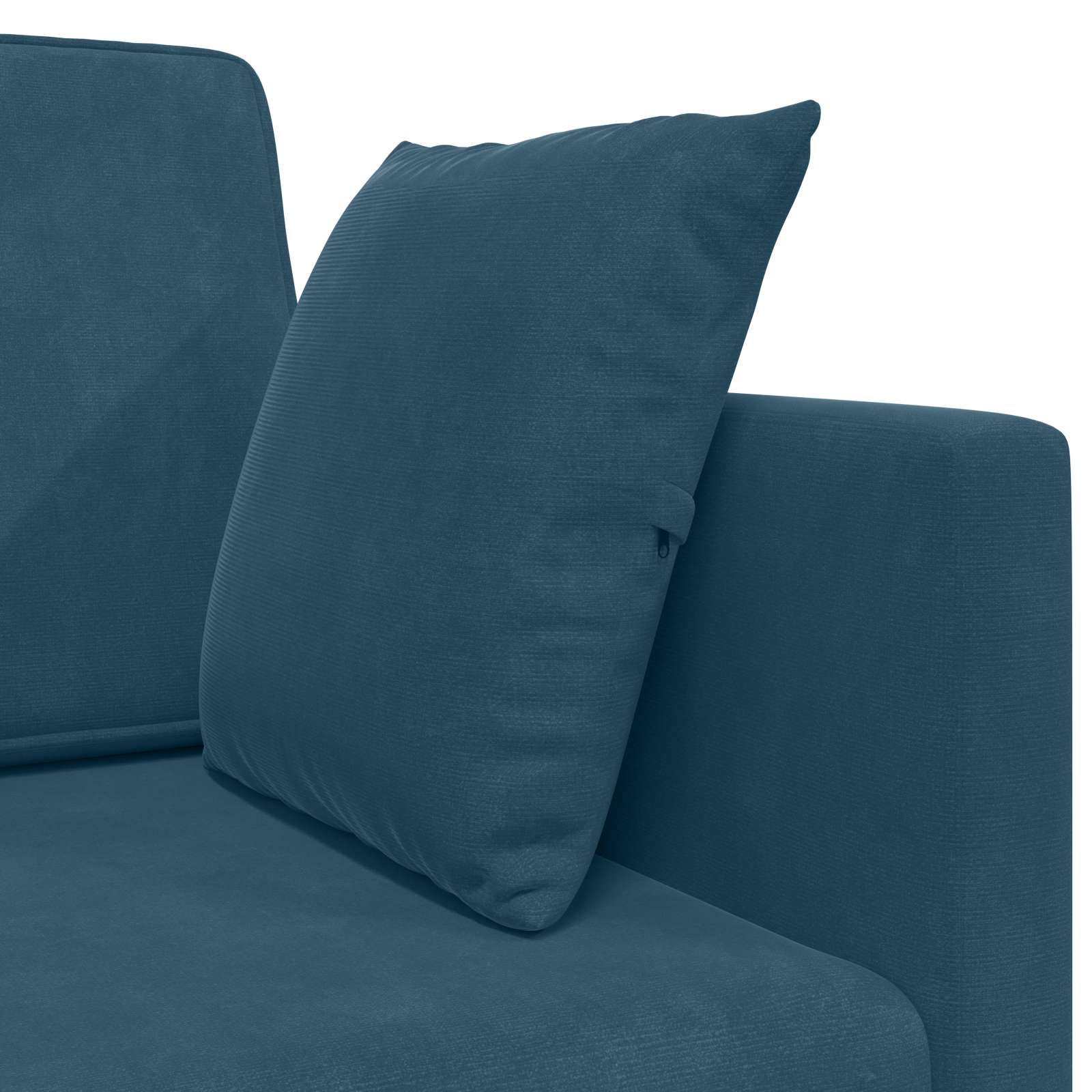Canapé-lit au sol Bleu 213 x 70 x 77 cm Velours - XIOS