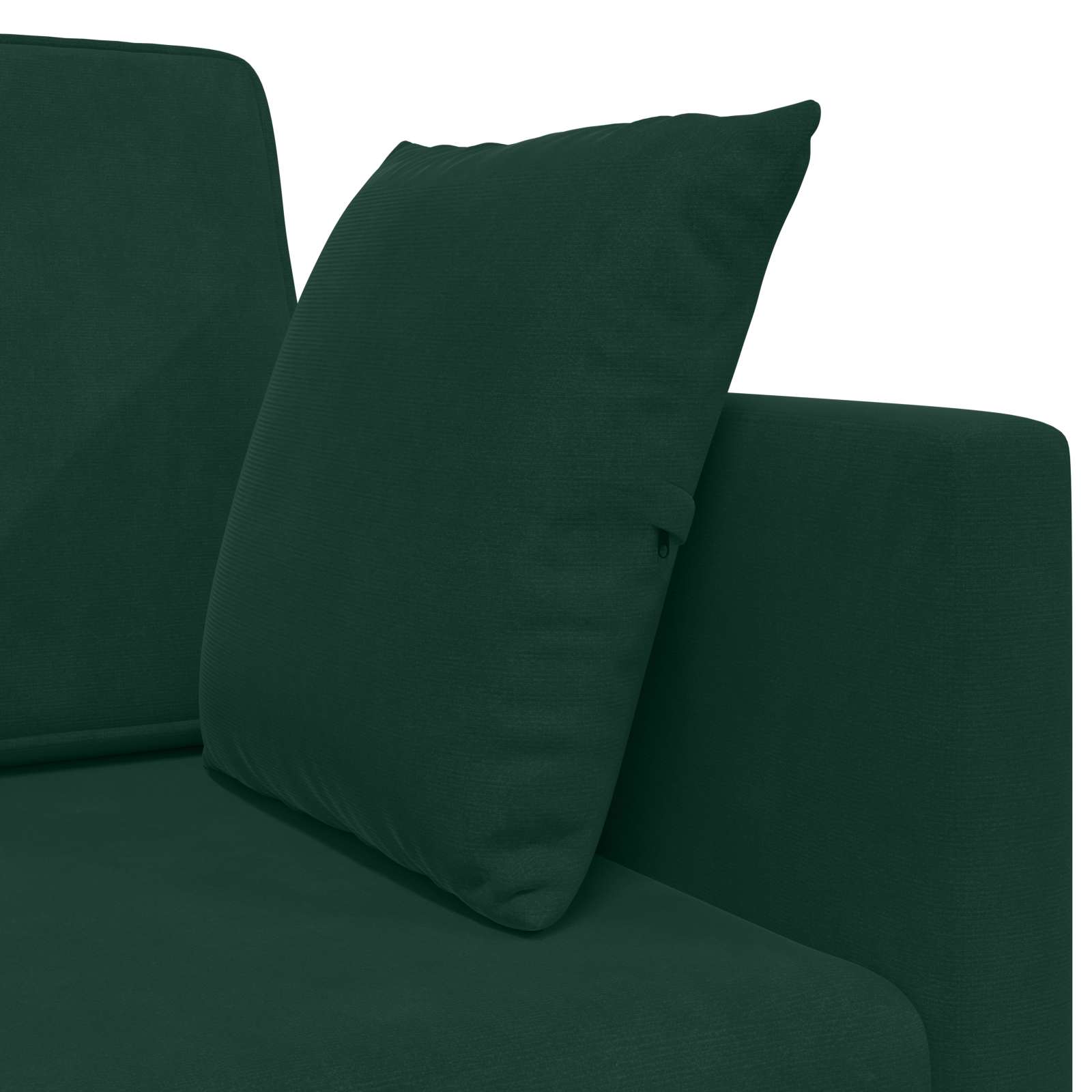 Canapé-lit au sol Vert foncé 213 x 70 x 77 cm Velours