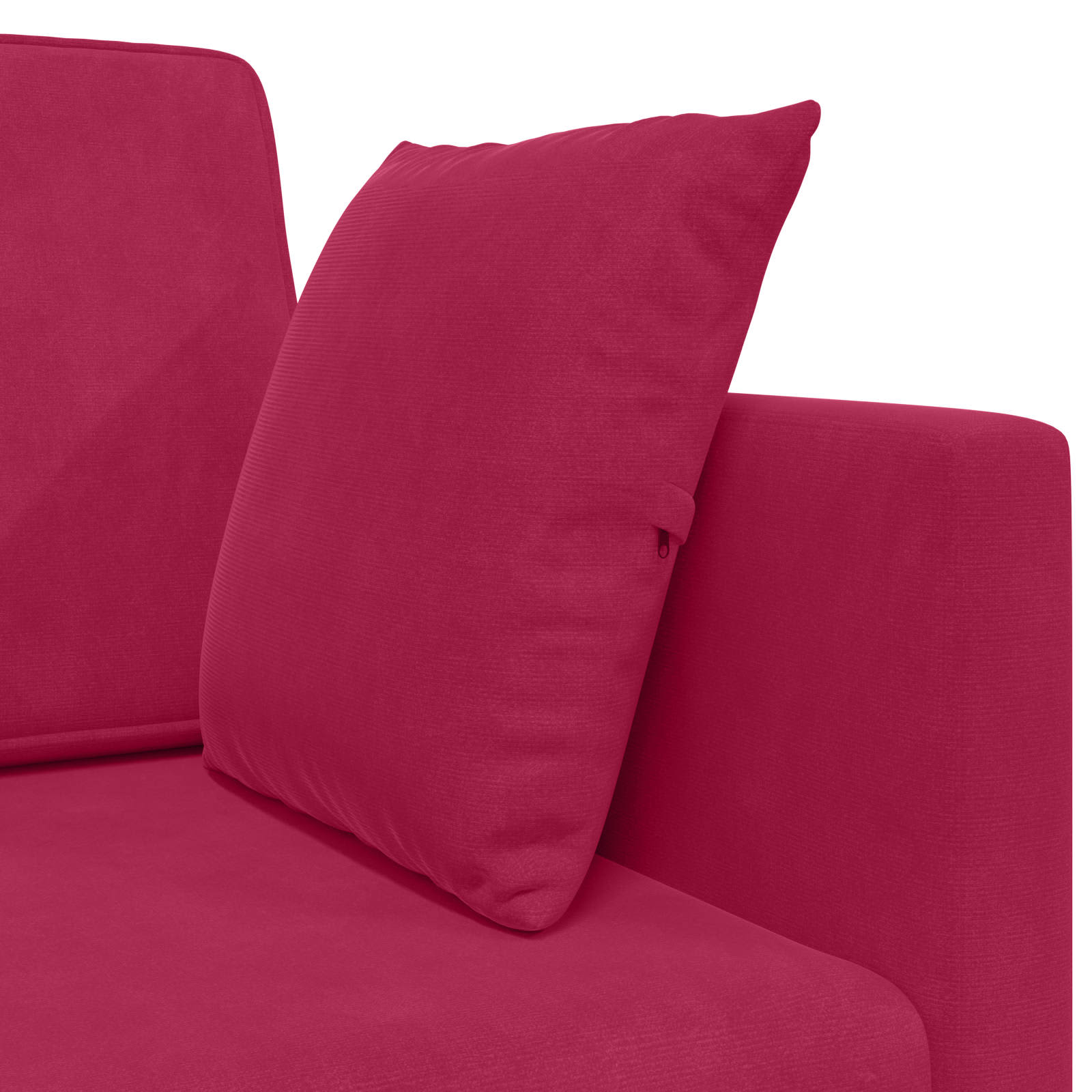 Canapé-lit au sol Bordeaux 213 x 70 x 77 cm Velours - XIOS
