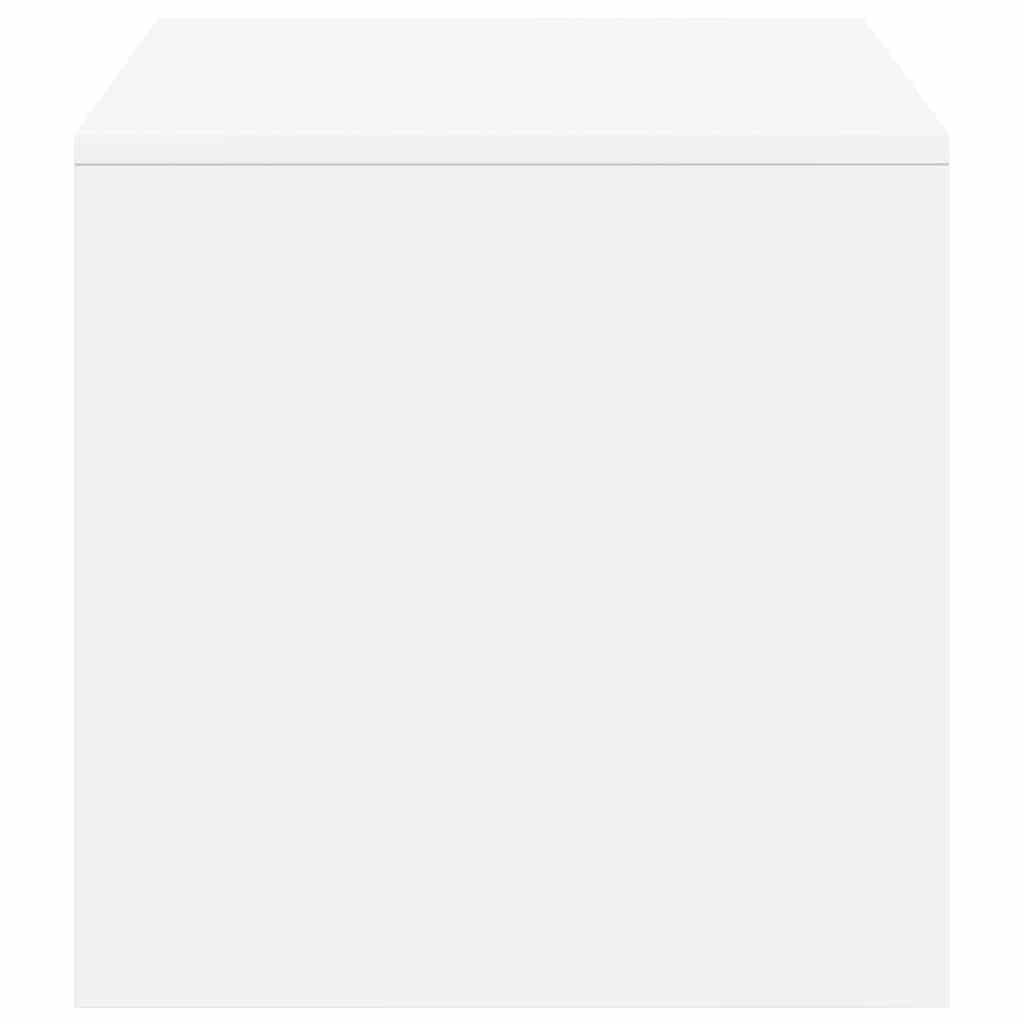 Meuble TV Blanc 100 x 40 x 40 cm Aggloméré - XIOS