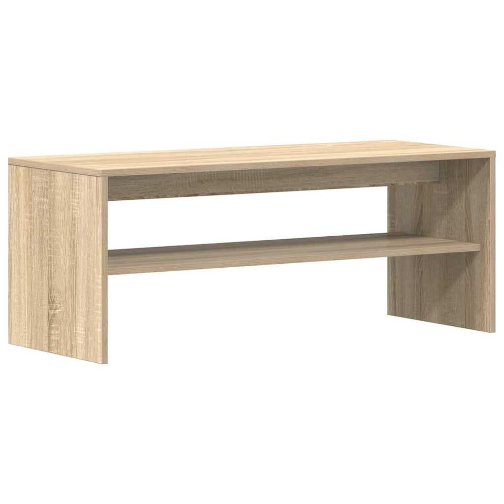 Meuble TV Chêne sonoma 100 x 40 x 40 cm Aggloméré - XIOS