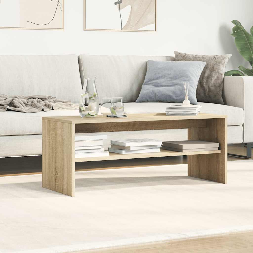 Meuble TV Chêne sonoma 100 x 40 x 40 cm Aggloméré - XIOS