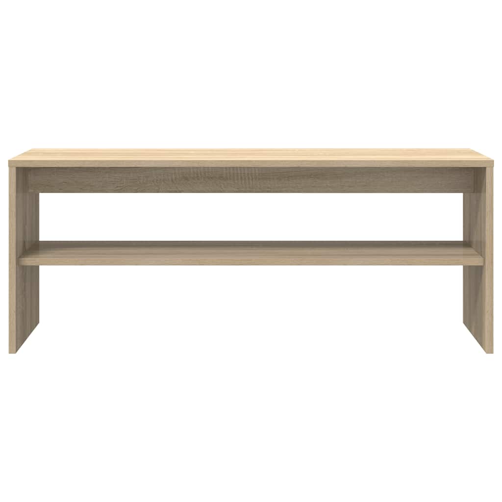 Meuble TV Chêne sonoma 100 x 40 x 40 cm Aggloméré - XIOS