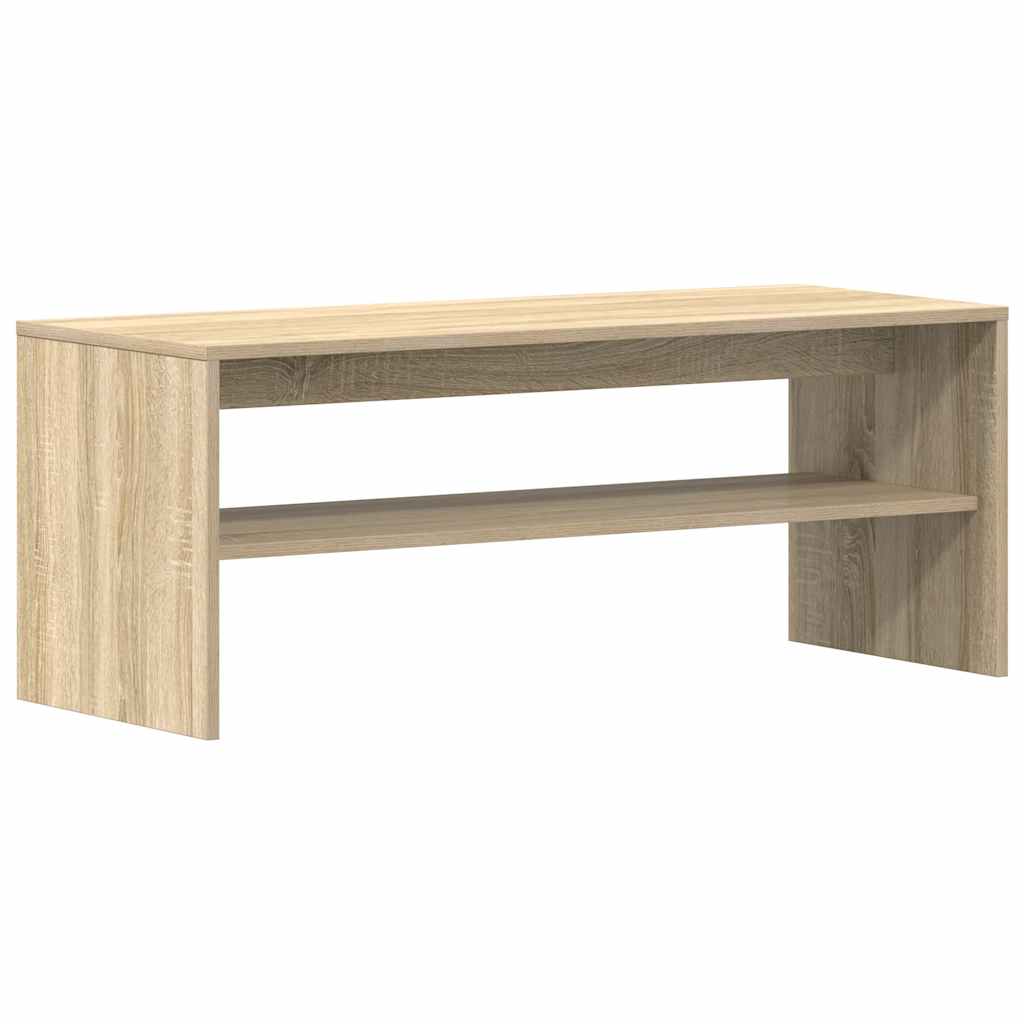 Meuble TV Chêne sonoma 100 x 40 x 40 cm Aggloméré - XIOS
