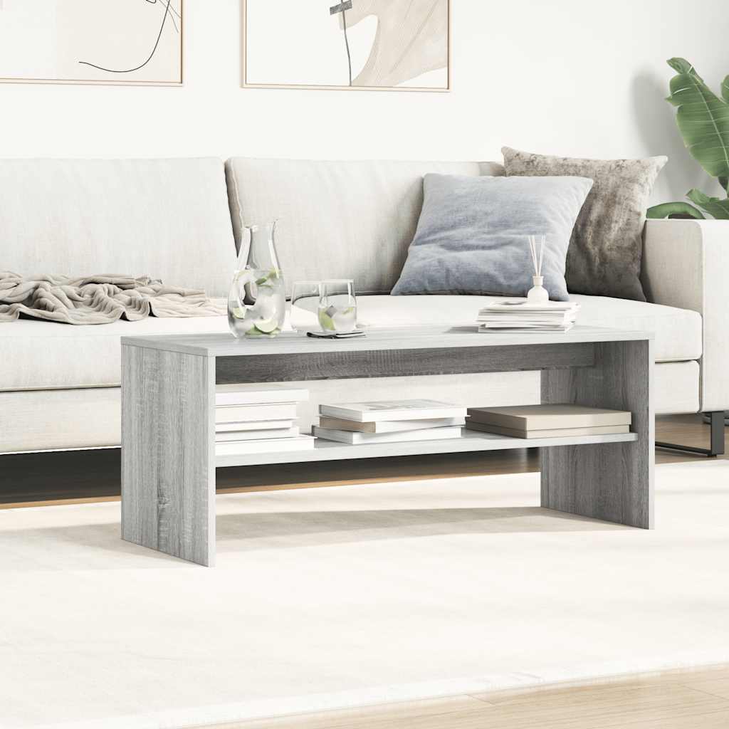 Meuble TV Sonoma gris 100x40x40 cm Bois d'ingénierie - XIOS