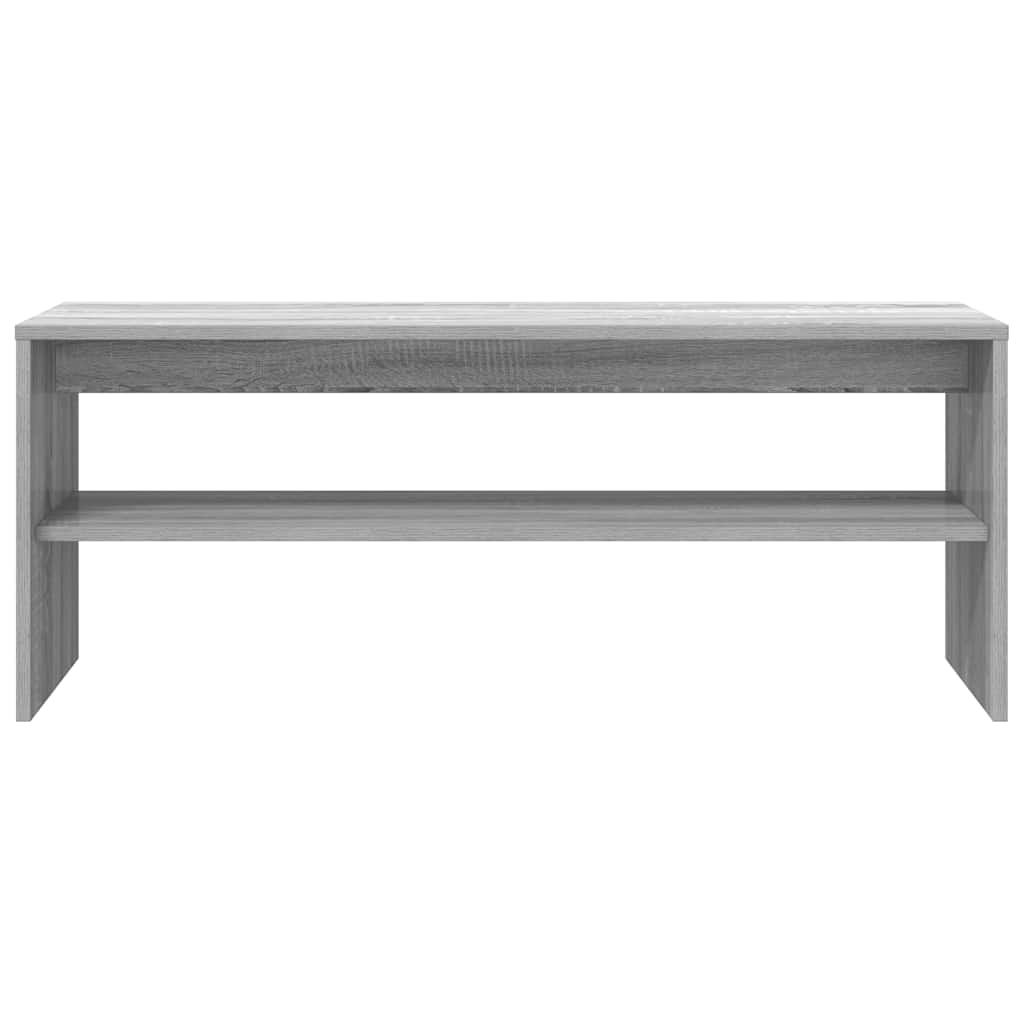Meuble TV Sonoma gris 100x40x40 cm Bois d'ingénierie - XIOS