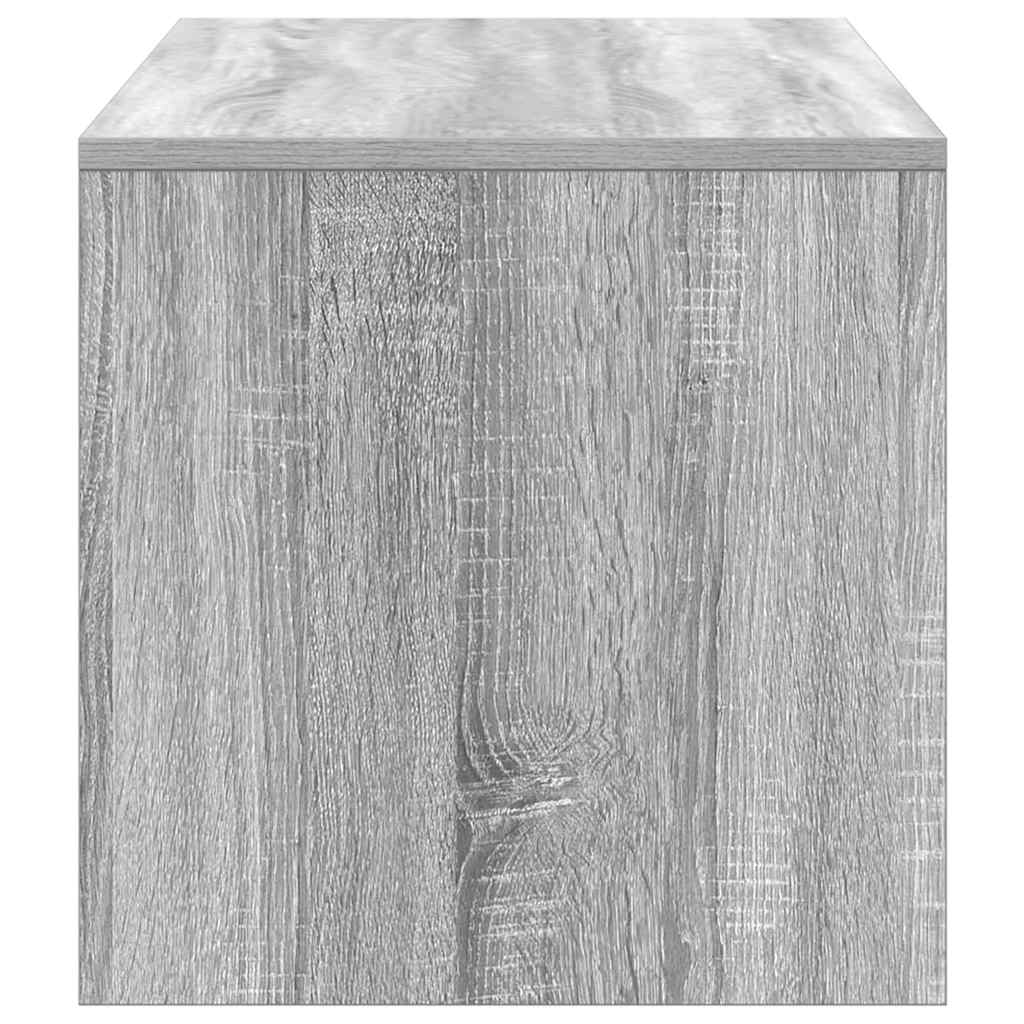 Meuble TV Sonoma gris 100x40x40 cm Bois d'ingénierie - XIOS
