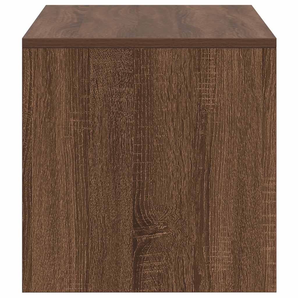 Meuble TV Chêne marron 100x40x40 cm Bois d'ingénierie - XIOS