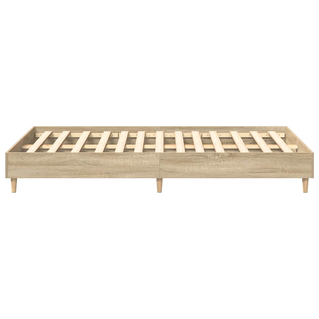 Cadre de lit sans matelas chêne sonoma 120x200 cm - XIOS