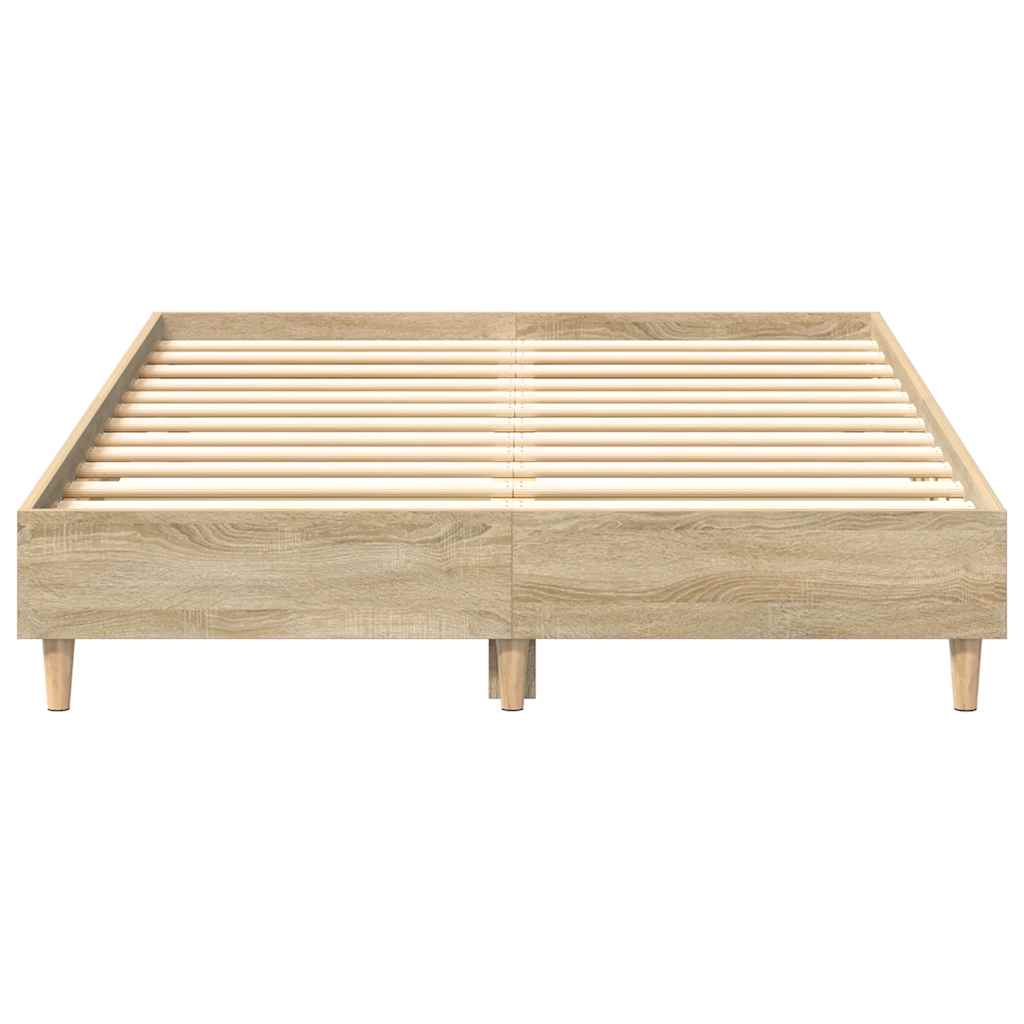 Cadre de lit sans matelas chêne sonoma 120x190 cm - XIOS