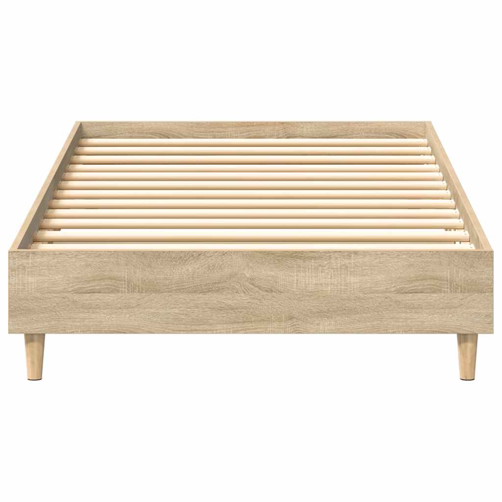 Cadre de lit sans matelas chêne sonoma 75x190 cm - XIOS