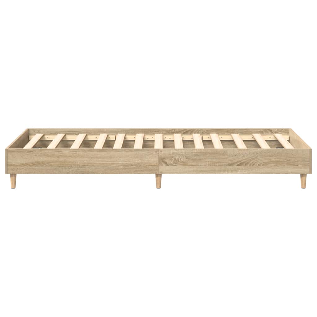 Cadre de lit sans matelas chêne sonoma 75x190 cm - XIOS