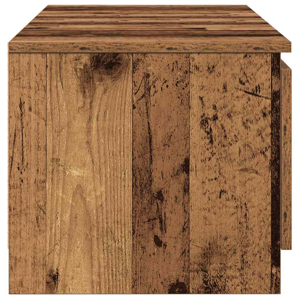 Meuble TV en bois ancien 140x40x36 cm bois d'ingénierie - XIOS