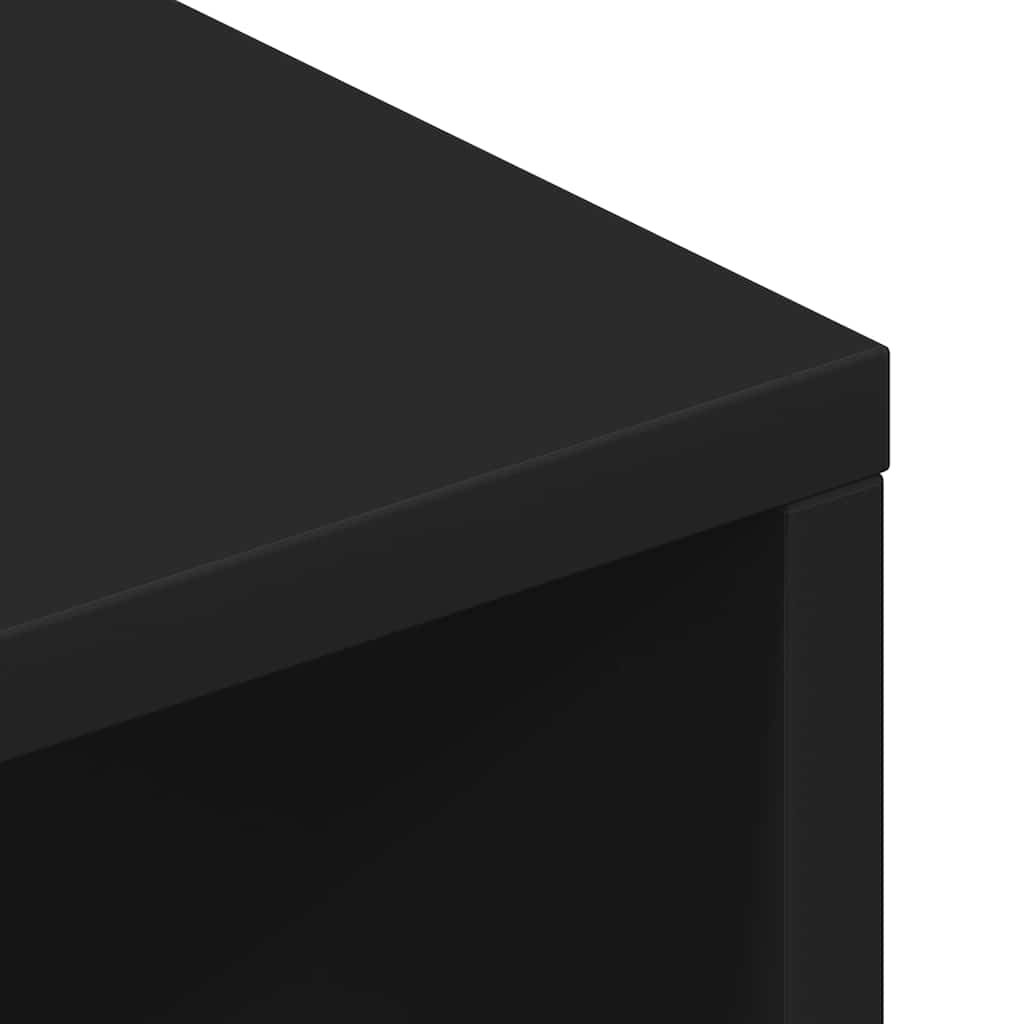 Meuble TV Noir 100 x 40 x 40 cm Aggloméré - XIOS