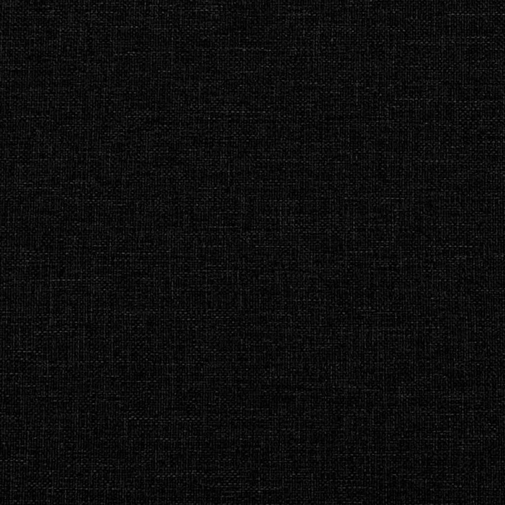 Canapé modulaire sans accoudoirs Noir 55 cm Tissu - XIOS