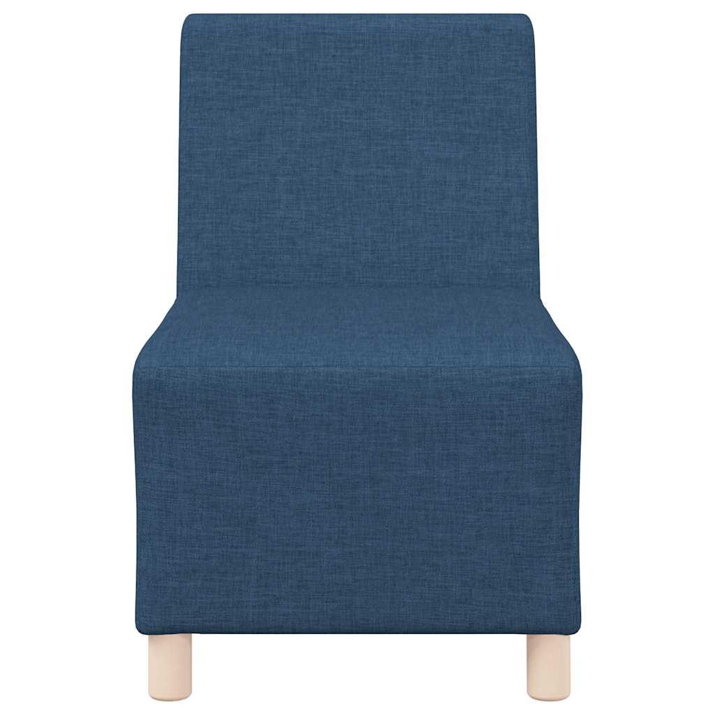 Canapé modulaire sans accoudoirs Bleu 55 cm Tissu - XIOS