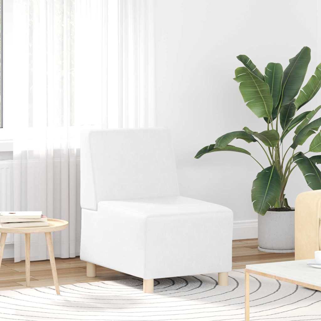 Unité de Sofa Modulaire Sans Accoudoirs Blanc 55 x 74 x 82 cm - XIOS