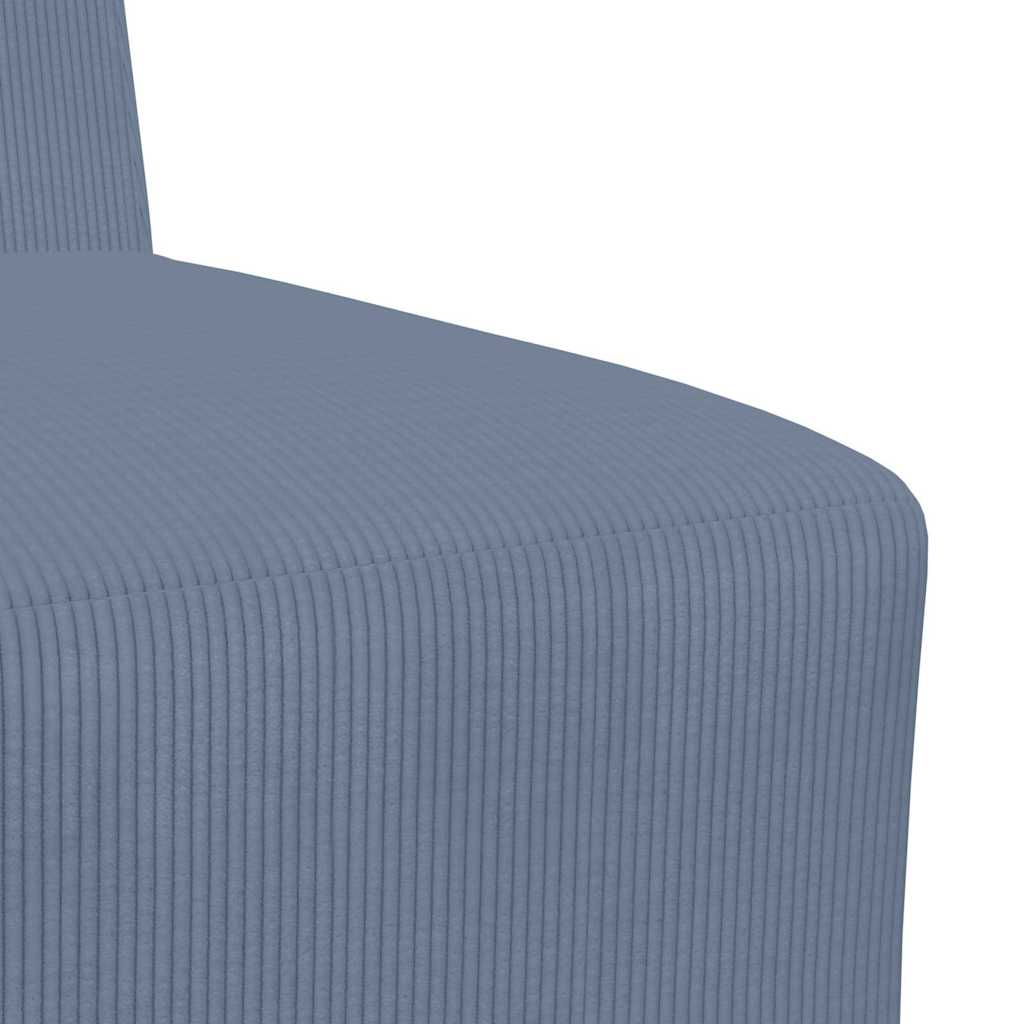 Unité de Sofa Modulaire Sans Accoudoirs Bleu 55 x 74 x 82 cm - XIOS