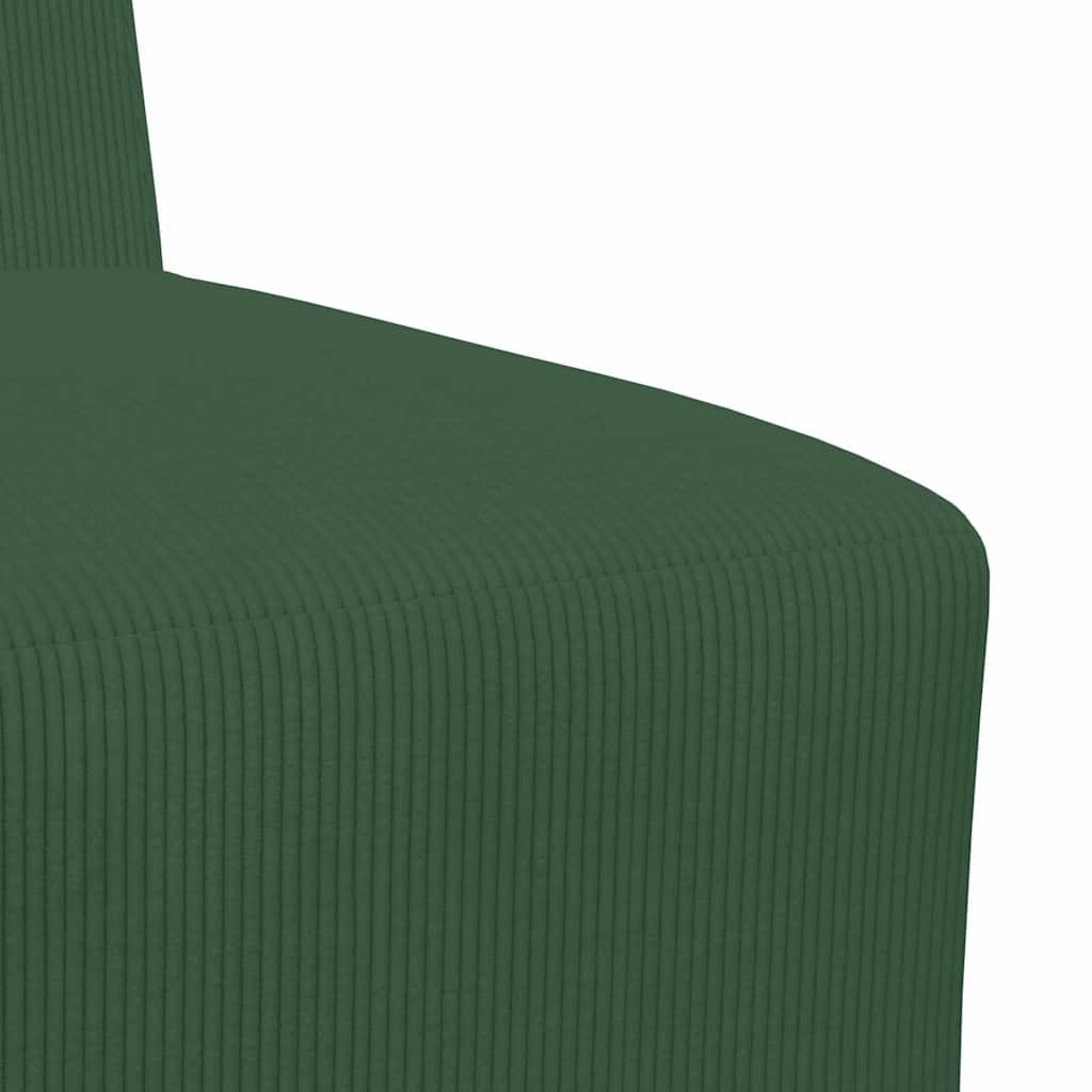 Unité de Sofa Modulaire Sans Accoudoirs Vert jungle - XIOS