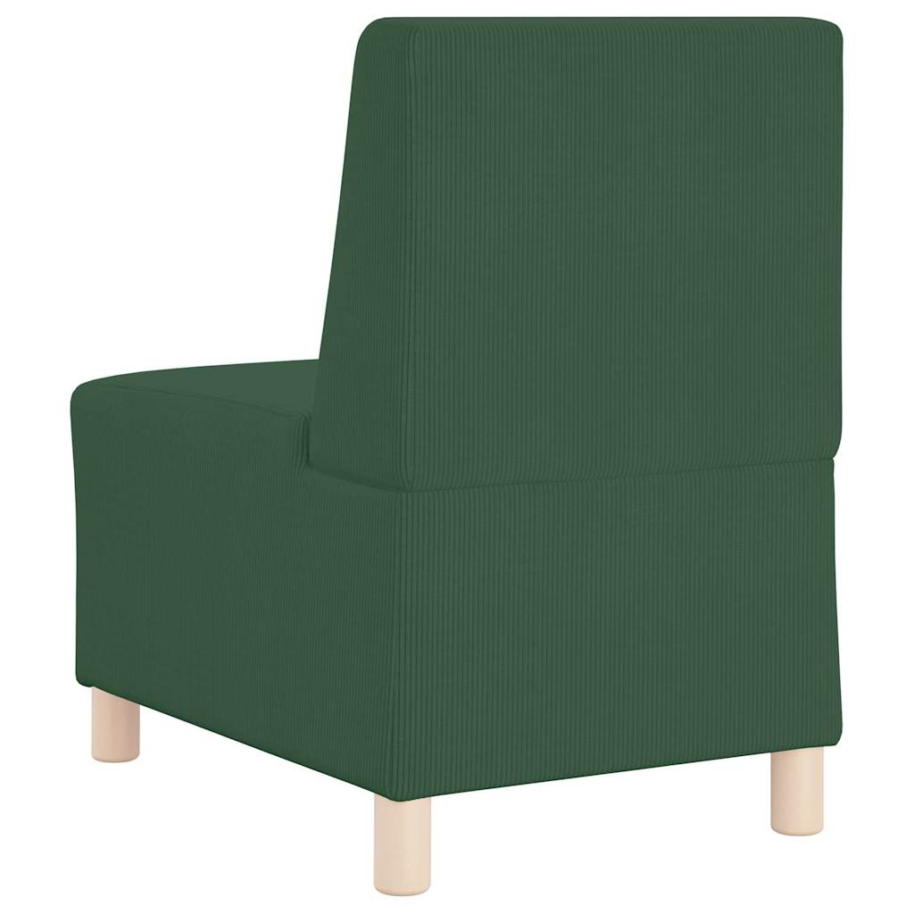 Unité de Sofa Modulaire Sans Accoudoirs Vert jungle - XIOS
