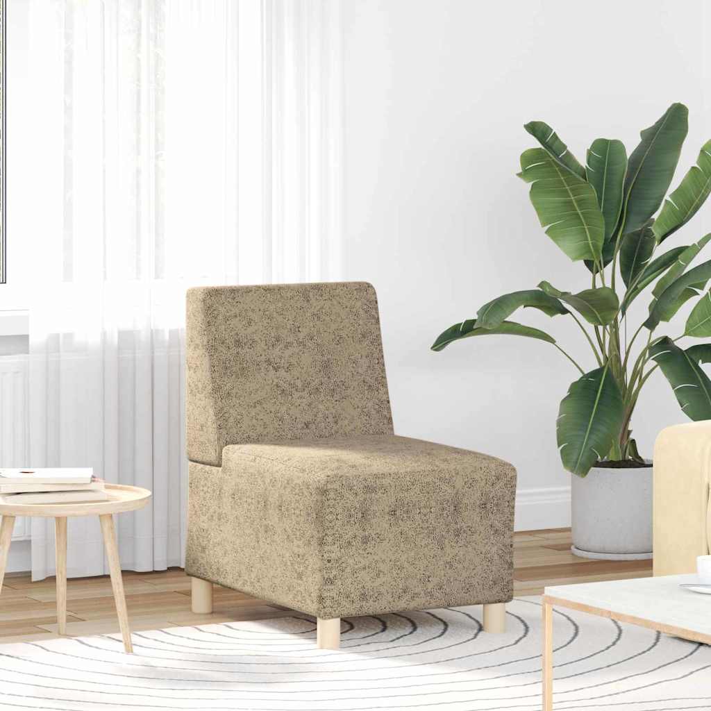 Unité de Sofa Modulaire Sans Accoudoirs Gris clair - XIOS