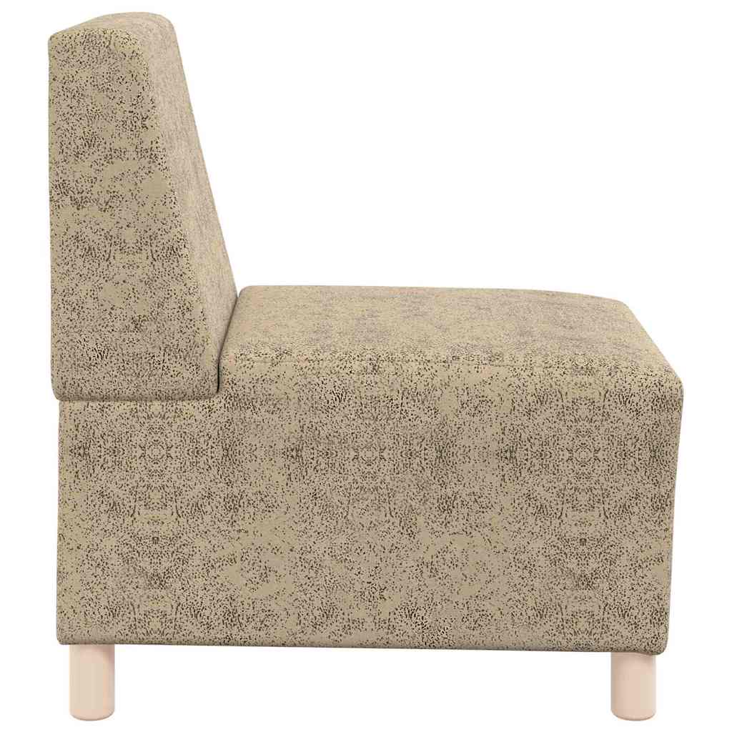 Unité de Sofa Modulaire Sans Accoudoirs Gris clair - XIOS