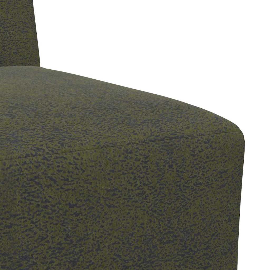 Unité de Sofa Modulaire Sans Accoudoirs Vert armée - XIOS