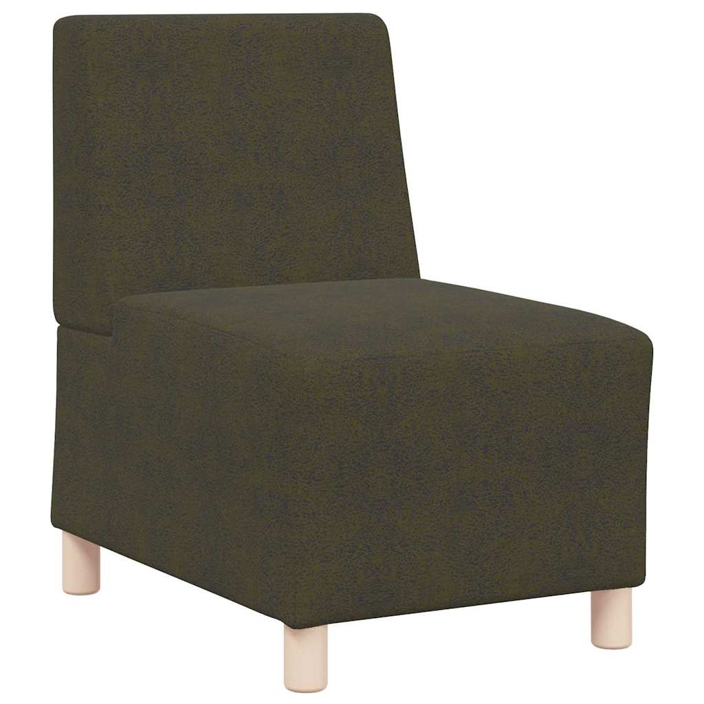 Unité de Sofa Modulaire Sans Accoudoirs Vert armée - XIOS
