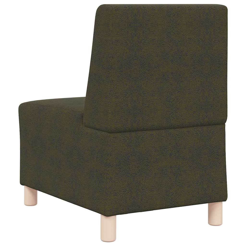 Unité de Sofa Modulaire Sans Accoudoirs Vert armée - XIOS