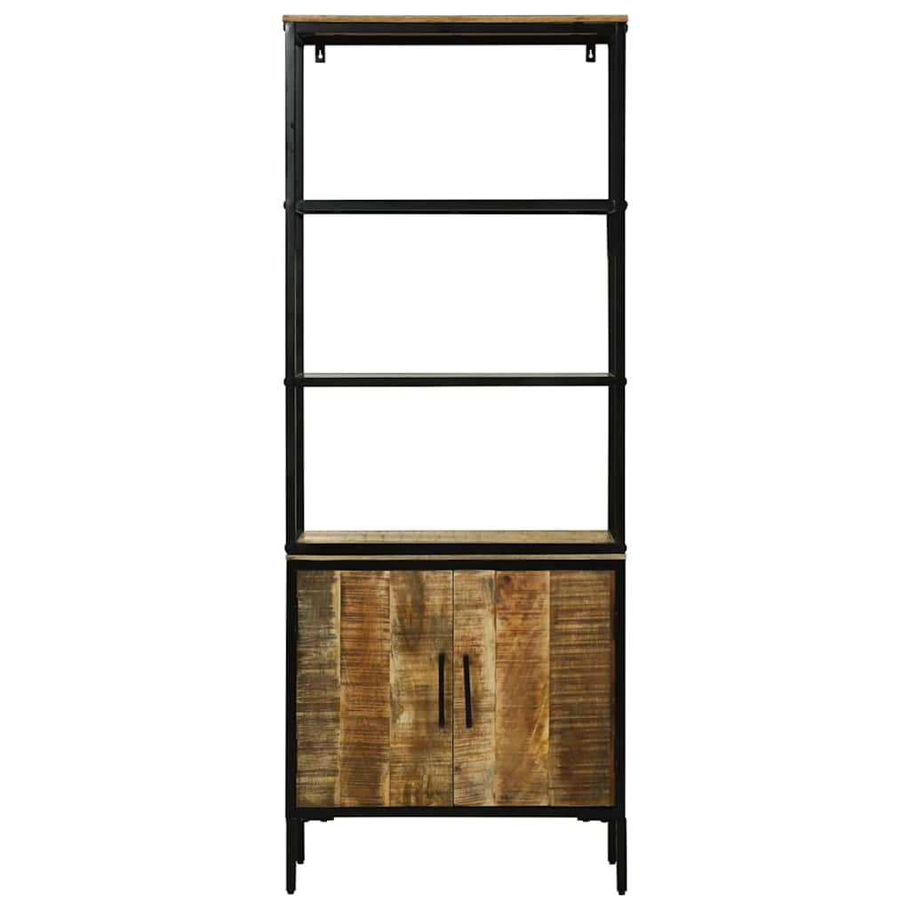 Haut Armoire Marron 70 x 35 x 180 cm Bois de manguier massif - XIOS