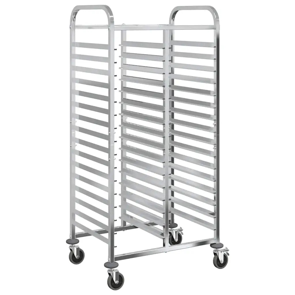 Chariot à plateaux 32 bacs GN 75x55x162,5 cm acier inoxydable - XIOS